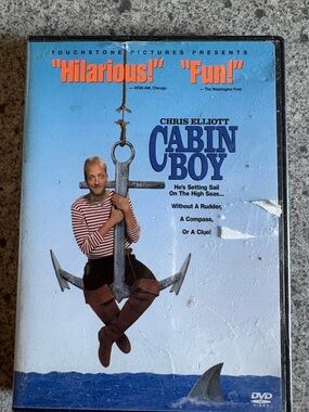 Cabin Boy DVD - Blue Cover with Anchor Art